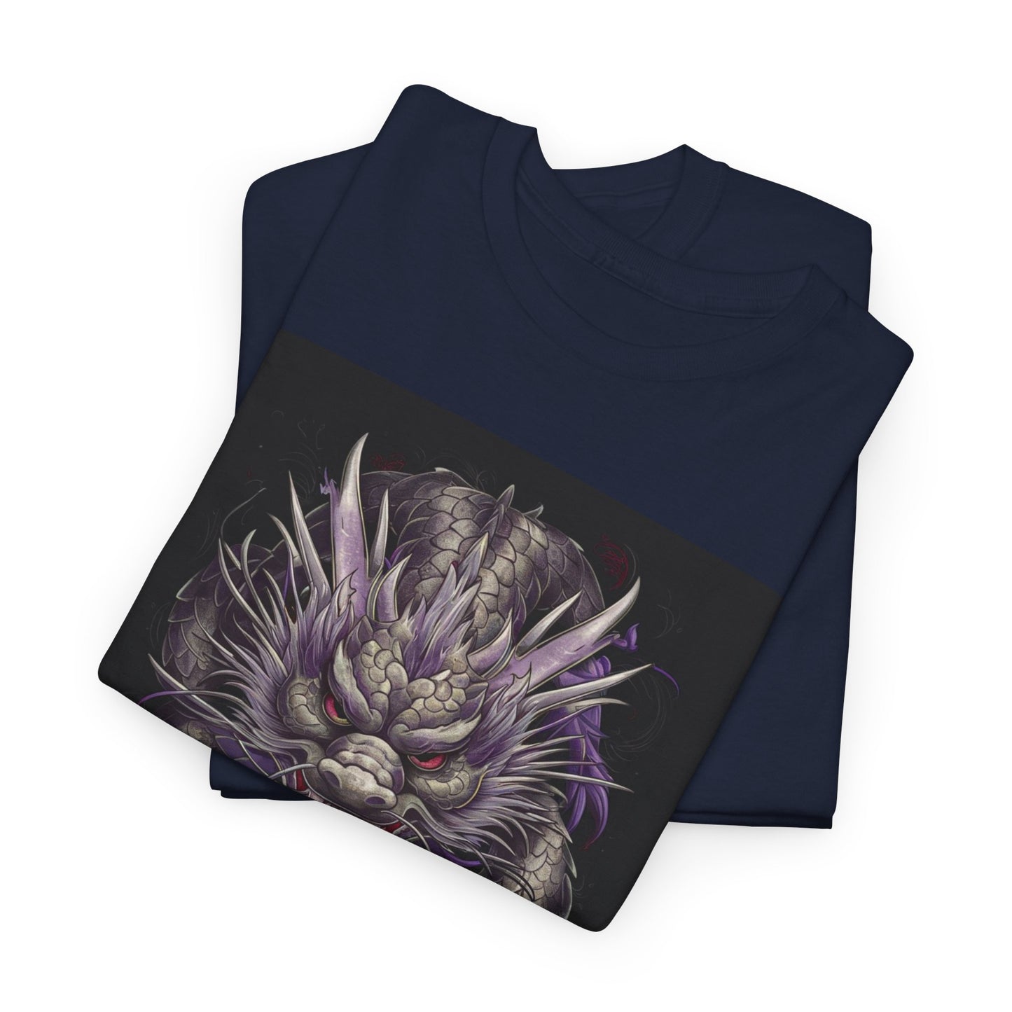 Want to Touch My Dragon? - Red - Unisex Heavy Cotton Tee