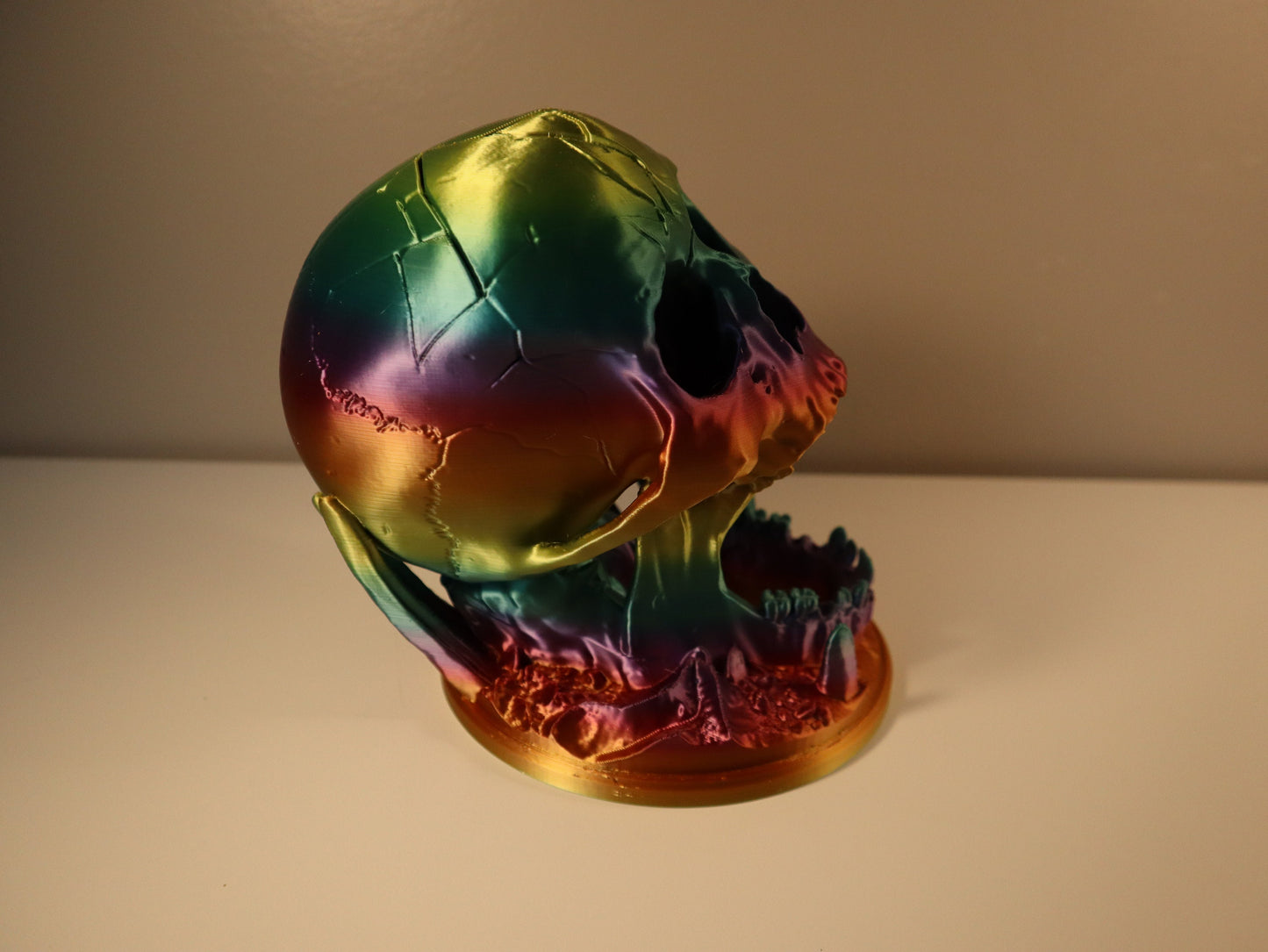 Desert Kiss Skull Dice Tower, Tabletop Fantasy Role Play RPG Gaming Cosplay Props - Dungeons and Dragons DnD D&D