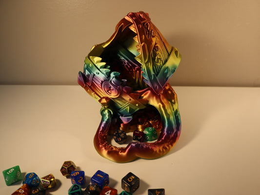 Mimic Dice Tower, Tabletop Fantasy Role Play RPG Gaming Cosplay Props - Dungeons and Dragon DnD D&D