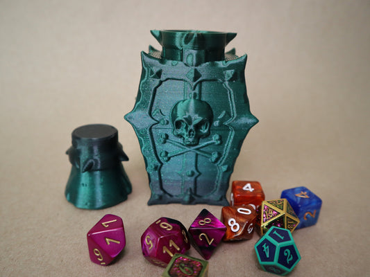 Potion of Poison Dice Container, D&D Accessory, Dice Goblin Approved! Large or Small, Apothecary Vial, Great for Rogues or gift a DnD player