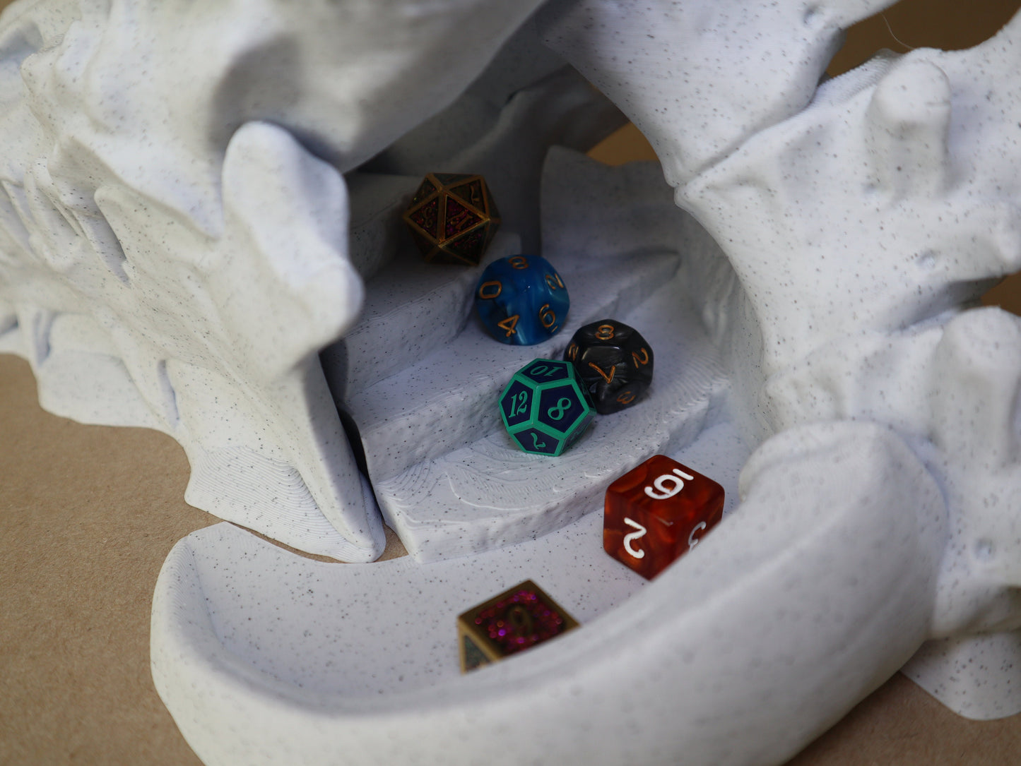 Dragon Skull Dice Tower, Dungeons & Dragons, RPG Fantasy, RPG, DND Accessories, Tabletop Fantasy, Dice Accessories, Display Piece