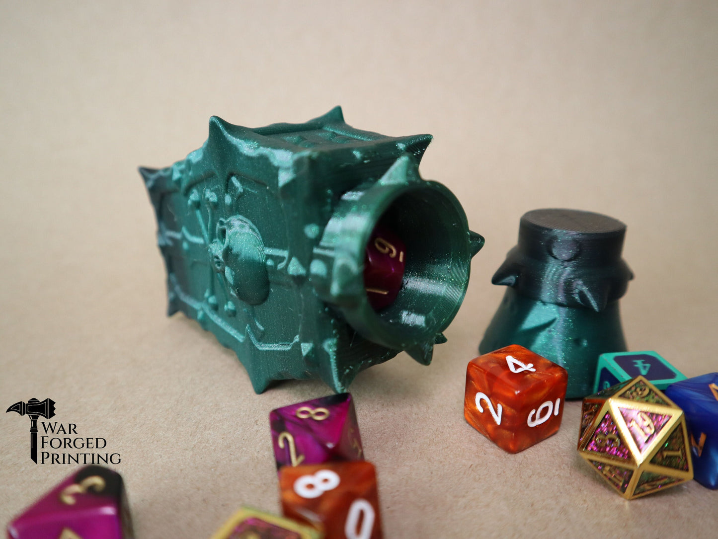 Potion of Poison Dice Container, D&D Accessory, Dice Goblin Approved! Large or Small, Apothecary Vial, Great for Rogues or gift a DnD player