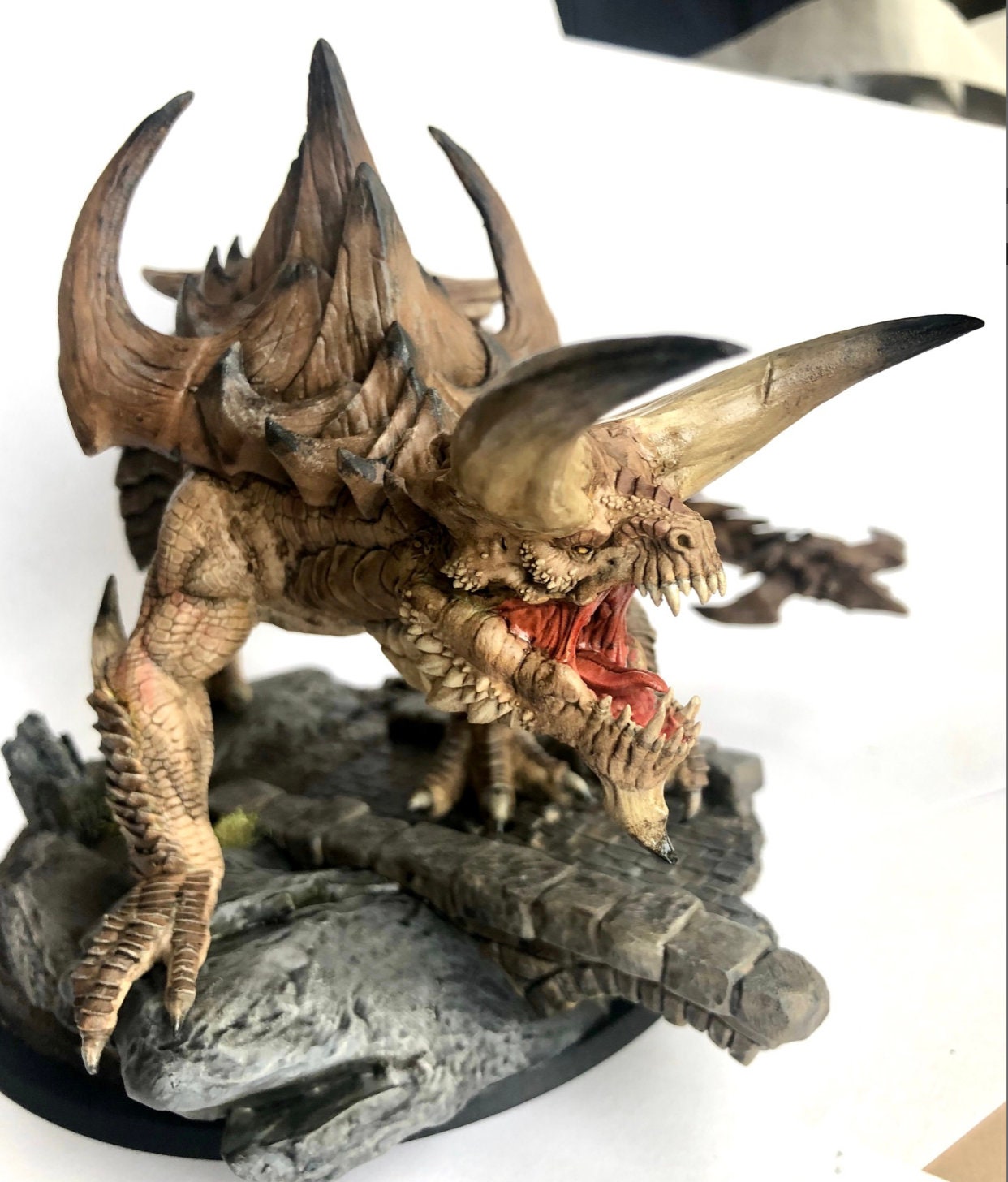 Legendary Tarrasque Monster | Dungeons and Dragons Miniature from Lord of the Print | Fantasy Model for Pathfinder or any Table Top Game