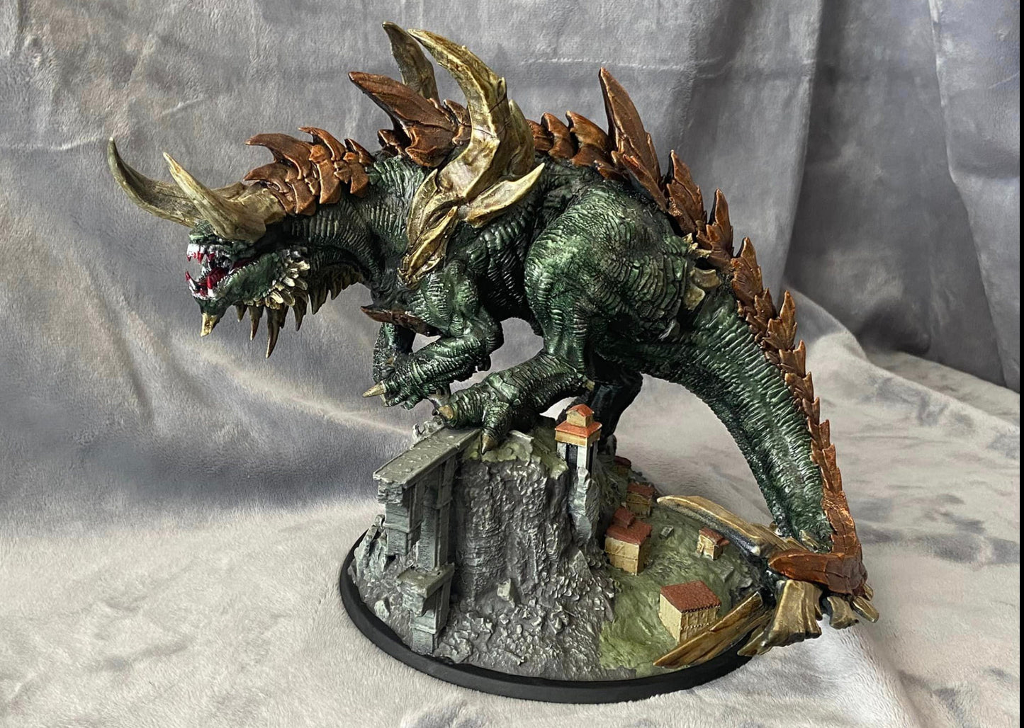 Legendary Tarrasque Monster | Dungeons and Dragons Miniature from Lord of the Print | Fantasy Model for Pathfinder or any Table Top Game