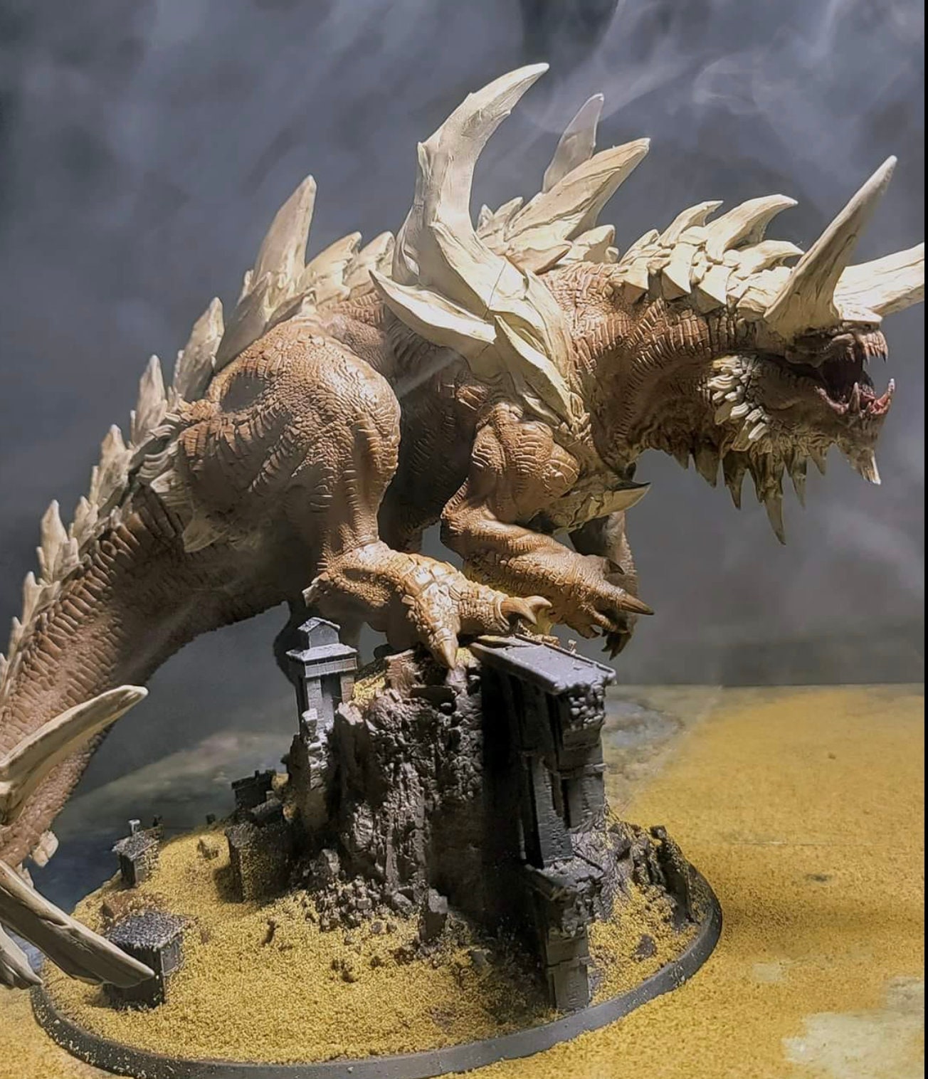 Legendary Tarrasque Monster | Dungeons and Dragons Miniature from Lord of the Print | Fantasy Model for Pathfinder or any Table Top Game