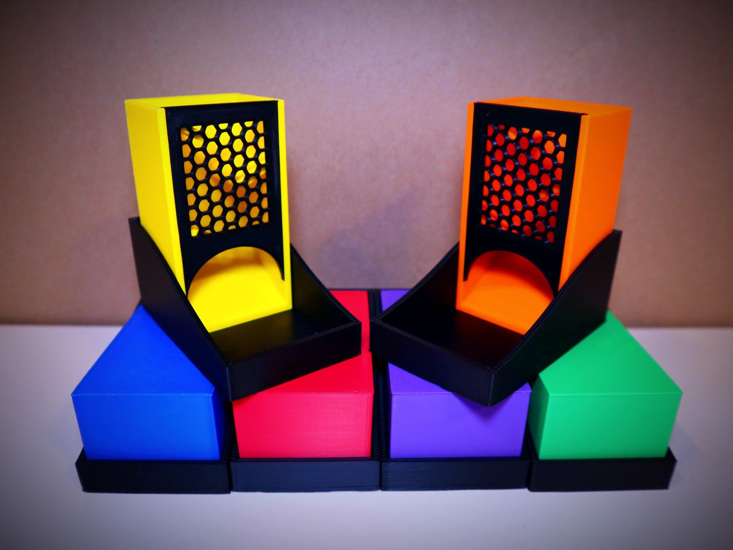 Compact Dice Tower | Mini Portable Gaming Accessory | Tiny Foldable Play and Customizable | Ready Compact on-the-go Pathfinder/Dnd Gameplay