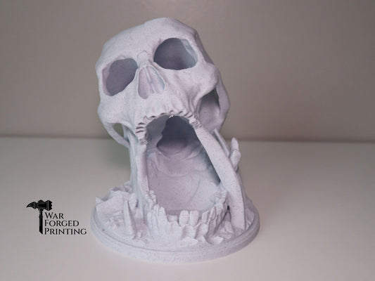 Desert Kiss Skull Dice Tower, Tabletop Fantasy Role Play RPG Gaming Cosplay Props - Dungeons and Dragons DnD D&D