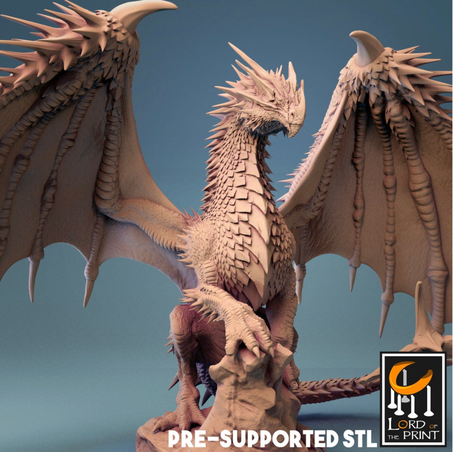 Ancient Red Dragon Size